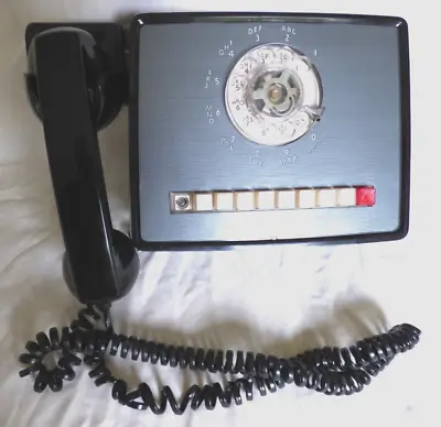1970s Stromberg Carlson Rotary Dial Multi-Line 10 Button Telephone Black. As Is • $80