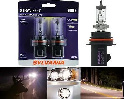 Sylvania Xtra Vision 9007 HB5 65/55W Two Bulbs Head Light High Low Beam Lamp • $28