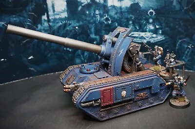 $375 • Buy Death Korps Of Krieg Basilisk + Veteran Guardsmen Crew Painted Warhammer 40k