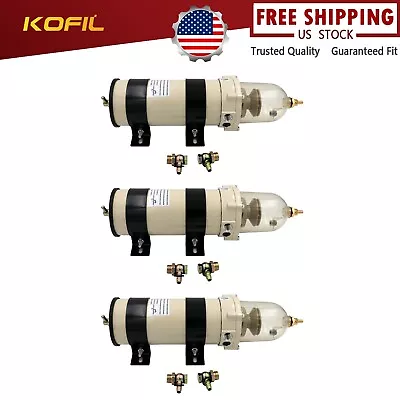 3X 1000FH 1000FG Marine Diesel Fuel Filters Oil Water Separator Filter Racor RV • $169.26