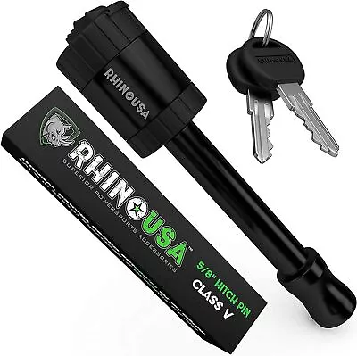Rhino USA Trailer Hitch Lock For 2.5in Receivers - 5/8  Locking Receiver Pin • $29.90