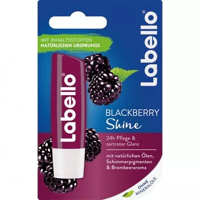 LABELLO Blackberry Shine Lip Balm 4.8g • £7.85