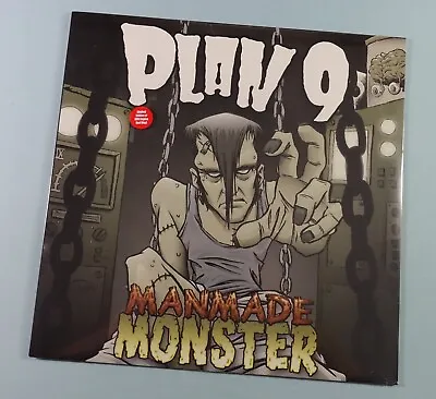 PLAN 9 Manmade Monster RED COLORED Vinyl NEW LP SEALED 🎃 Halloween Misfits Punk • $24.95