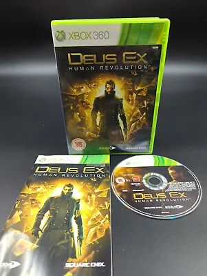 Deus Ex Human Revolution (XBOX 360) FAST FREE POST • $9.95