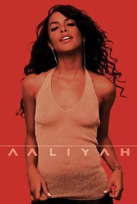 Aaliyah 24x36 Poster Album Cover R&b Singer Legends Icon Beautiful Hip Hop Gift! • $17.99