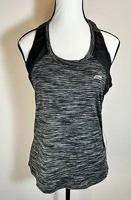 NWT Marika Active Wear Tank Top Mesh Racerback Dry Wik Black Women's Small • $12.60