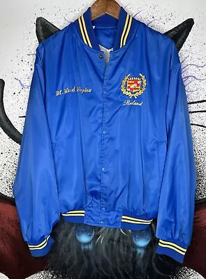 Vintage Cadillac LaSalle Car Club Satin Coaches Jacket 80’s - M • $65