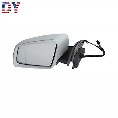White Mirror Assembly Left Side For 2010-2014 Mercedes-Benz C63 AMG C350 C300  • $83.09