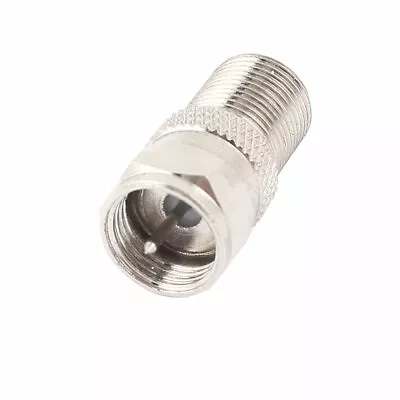 F-Type Male To F-Type Female Connector RF CCTV Coax Coaxial Adapter • £3.28