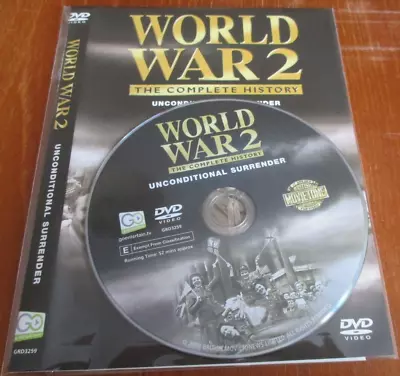 World War 2 The Complete History DVD Unconditional Surrender • £2