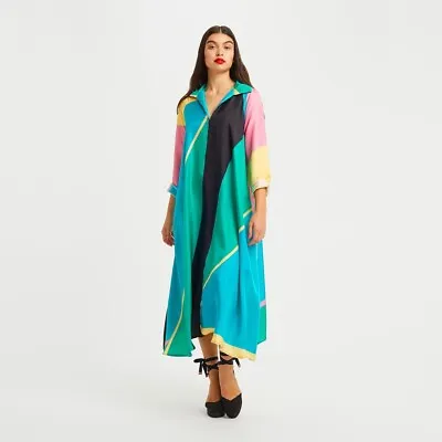 Designer Women Casual African Printed Kaftan Beach Wear Cover-Up Arabian Kaftan • $44