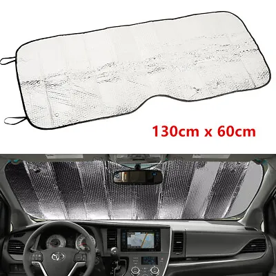 1PC Foldable Car Windshield Sun Shade Visor Cover Front Window Anti-UV Protector • $12.52