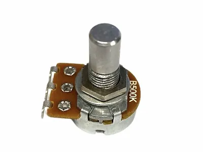 R-VAM500KL-SS 500K Linear B500K Mini Solid Alpha Potentiometer 16mm Guitar/Bass • $10