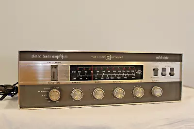 Voice Of Music Model 1484-1 - Stereo Tuner Amplifier Solid State - AM FM Phono • $150