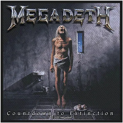 Megadeth - Countdown To Extinction - Woven Patch - Brand New - Music Sp3162 • $7.50