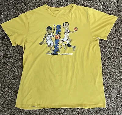 Indiana Pacers Shirt Men XL Paul George Hill Caricature By Josh Smart Gatorade • $16.15
