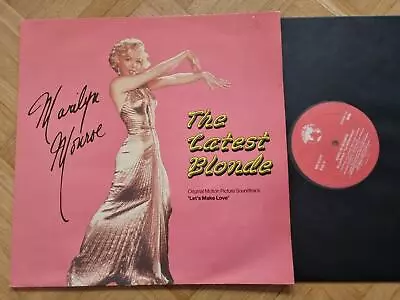 12  LP Vinyl Marilyn Monroe - The Latest Blonde/ Let's Make Love/ Le Milliardair • $59.99