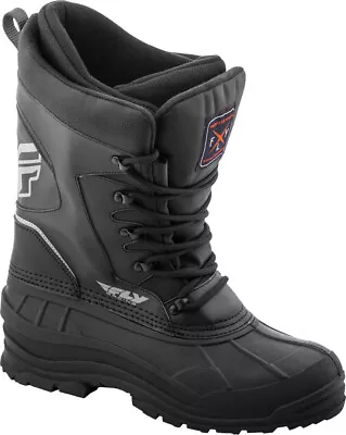 Fly Racing Snow Snowmobile AURORA Boots (Black) 8 • $124.95