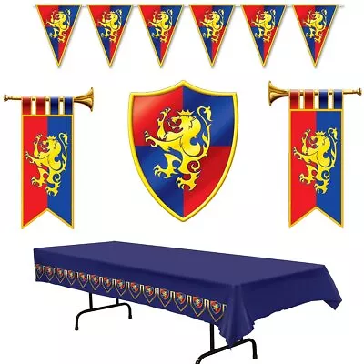 Medieval Party Decorations - Cardboard Herald 54  X 108  Multi Color  • $39.75