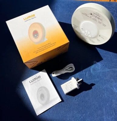 £16 • Buy Lumie Sunrise Alarm Clock White - Brand New Unused