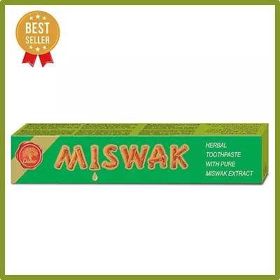 Dabur Miswak Herbal Toothpaste Pure Al-Arak Mouth Wash Dental Care Tooth Paste • £10.29