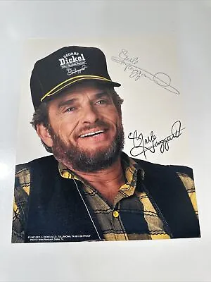 Merle Haggard 8x10 Color Photograph Signed Autographed Reprint Picture • $15