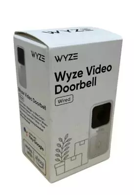 Wyze Video Doorbell 1080p HD Video Two-Way Audio 3:4 Head-to-Toe View • $19.59