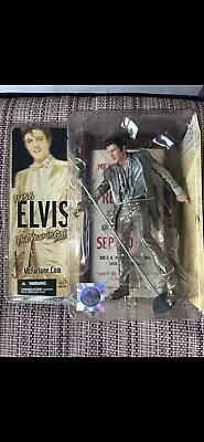 McFarlane Toys Elvis Presley 1956 The Year In Gold 4th Edition 2005 Figure New • $60