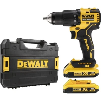 £89 • Buy DeWalt DCD709D2T-GB 18V XR Brushless Compact Combi Drill 2 X 2.0Ah Batteries 