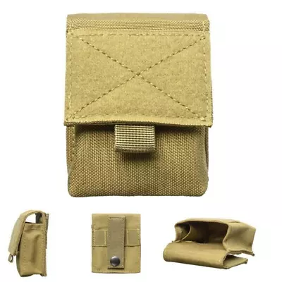 Tactical Waist Bag EDC Molle Belt Waist Pouch Small Utility Gadget Gear Tool Bag • $8.68