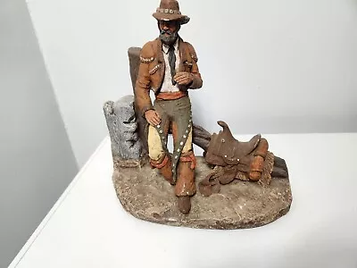 Vtg 1978 Daniel Monfort  John Wayne  Western Stone Sculpture • $75