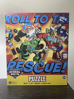 Transformers Rescue Bots Puzzle 24PC NEW SEALED #RescueBots #Transformers • $9.99