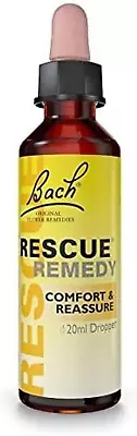 Bach Original Flower Remedies Essence Rescue Remedy For Comfort & Reassure - N • £15.18