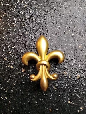 Antique Fleur-de-lis Watch Pin Brooch Marked 10kt Late 1800's To Early 1900 • $200