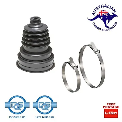 Universal CV Joint Stretch Fit Rubber Boot/Round Clamp Replacement Set • $16