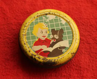 Vintage Tin Candy Box  1959 Latvia Ussr Ledus Monpansje • $9