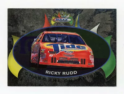 Ricky Rudd 1997 Maxx Chase The Champion All Silver Etched Foil Insert Card #C7 • $4.79