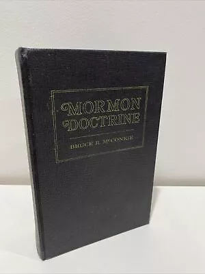 SIGNED Mormon Doctrine Hardcover Encyclopedia Reference McConkie LDS 2nd Ed • $41.54