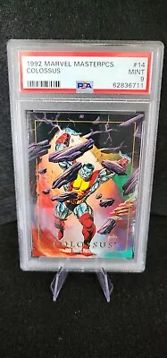 1992 Marvel Masterpieces #14 Colossus PSA 9 MINT • $20