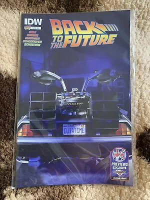 £12.49 • Buy Back To The Future #1 IDW Previews Exclusive Variant Diamond Comic Distributors