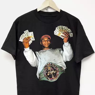 MIKE TYSON T-SHIRT Vtg Rap Tee Tupac Wu Tang Jordan Kanye Ftp Dmx Y2k • $24.65