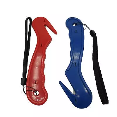 £4.25 • Buy Horse Stable Hay Safety Cutter Blue Or Red (Yard Net Straw Bale)