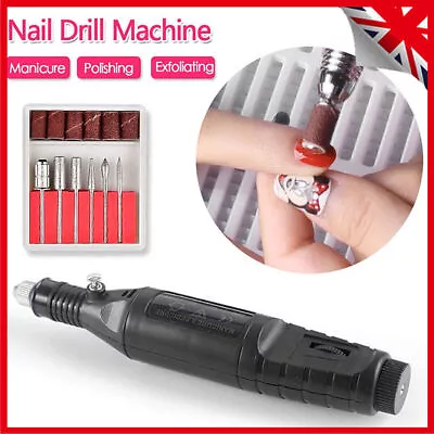 Professional Toe Nail Grinder For Thick Toenails Set Manicure And Pedicure UK • £8.79