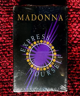 Madonna Sealed Express Yourself Starburst Like A Prayer Cassette Single Lp Promo • $55