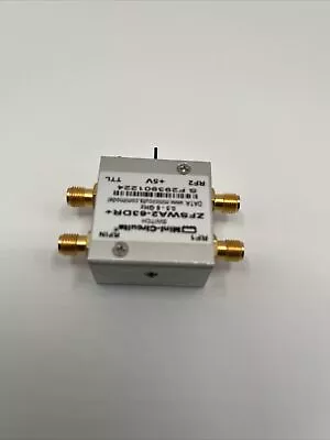 Mini-Circuits SMA Absorptive SPDT RF Switch ZFSWA2-63DR+  Range 500-6000MHz • $75