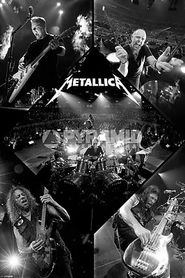 Metallica Poster Brand New Thrash Metal Kirk Hammett Master Of Puppets Blackened • $13.99