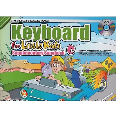 Learn To Play Piano Keyboard For Little Kids Book Tutor Book Supplement C CD~ • £10.95