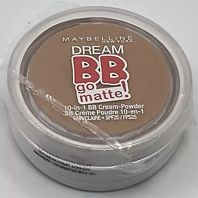 Maybelline Dream BB Go Matte! 10-in-1 BB Cream-Powder LIGHT Sealed • £12.99