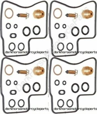 $99.90 • Buy 4x Honda VF1100C V65 Magna 84-86 Carburetor Carb Repair Rebuild Kits 18-5101