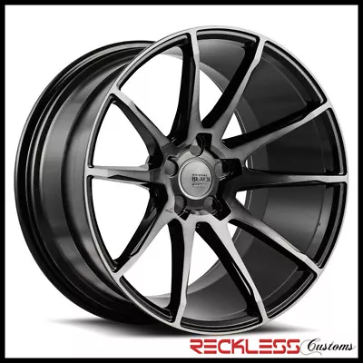 Savini 20  Bm12 Ddt Black Concave Wheels Rims Fits E39 Bmw M5 • $2040